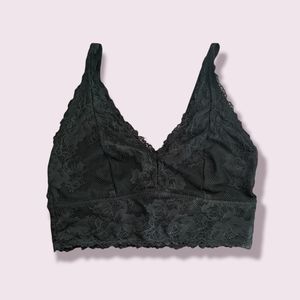 NWT Savage x Fenty Black Lace Bralette 2X